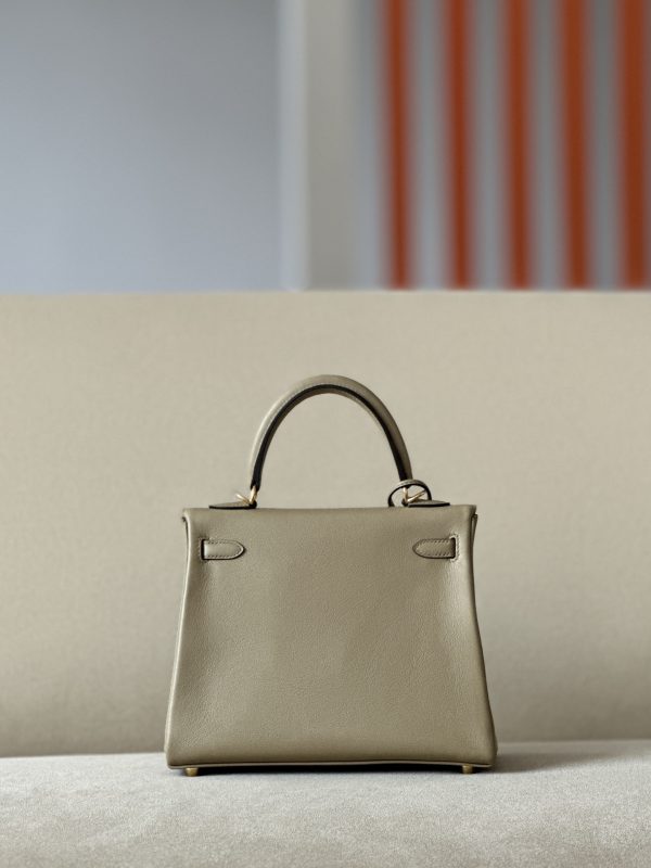 Kelly 25 Swift Beige Marfa (8Q) Gold Hardware - Image 3