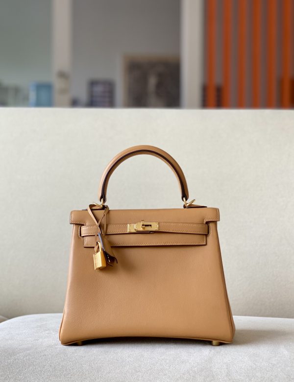Kelly 25 Swift Chai (0M) Gold Hardware