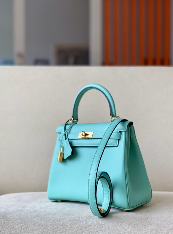 Kelly 25 Swift Blue Atoll(3P) Gold Hardware - Image 2
