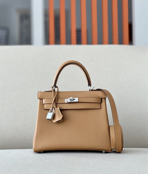 Kelly 25 Swift Chai (0M) Palladium Hardware