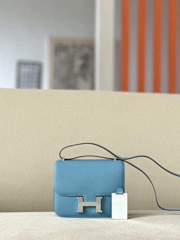 Constance 19 Epsom New Bleu Jean(D2) Palladium Hardware