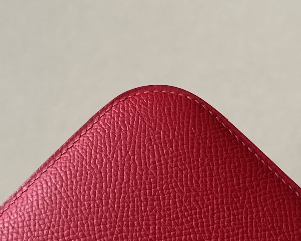 Constance 19 Epsom Rouge Casaque(Q5) Gold Hardware - Image 11