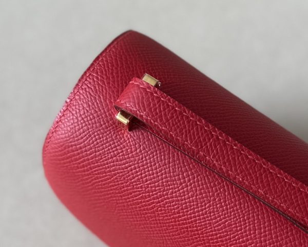Constance 19 Epsom Rouge Casaque(Q5) Gold Hardware - Image 9