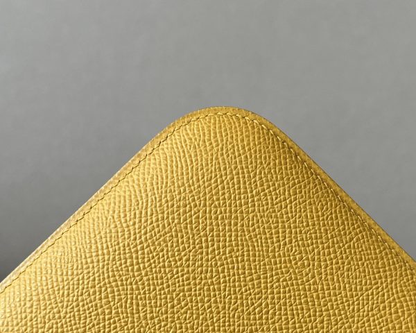 Constance 19 Epsom Jaune Amber(9D) Gold Hardware - Image 10