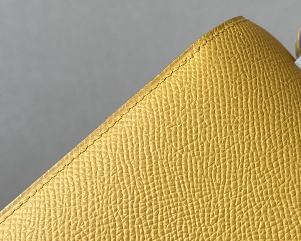 Constance 19 Epsom Jaune Amber(9D) Palladium Hardware - Image 7