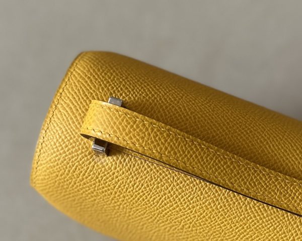 Constance 19 Epsom Jaune Amber(9D) Palladium Hardware - Image 6