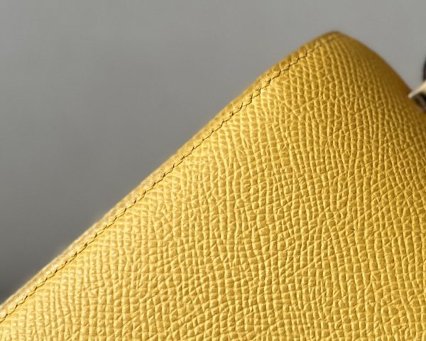 Constance 19 Epsom Jaune Amber(9D) Gold Hardware - Image 6