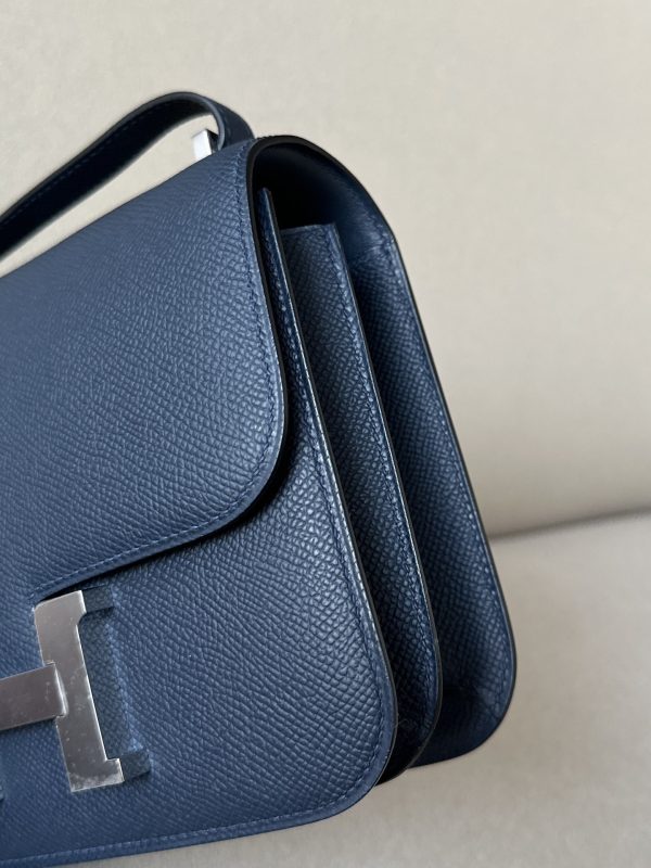 Constance 19 Epsom Blue Nuit(2Z) Palladium Hardware - Image 10