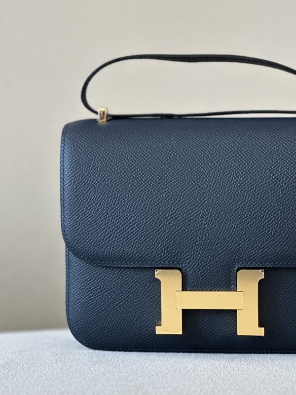 Constance 19 Epsom Blue Nuit(2Z) Gold Hardware - Image 11