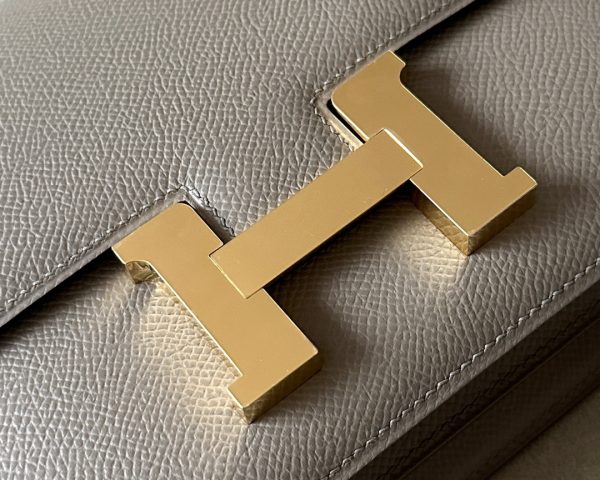Constance 19 Epsom Gris Asphalte(M8) Gold Hardware - Image 5