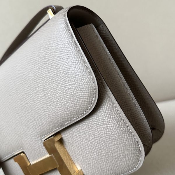 Constance 19 Epsom Gris Asphalte(M8) Gold Hardware - Image 4