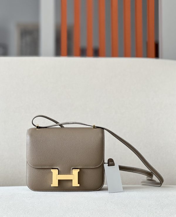 Constance 19 Epsom Etoupe(18) Gold Hardware
