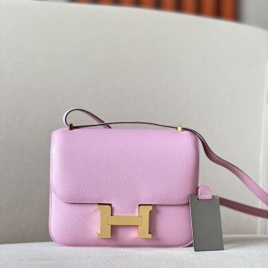 Constance 19 Epsom Mauve Sylvestre(X9) Gold Hardware