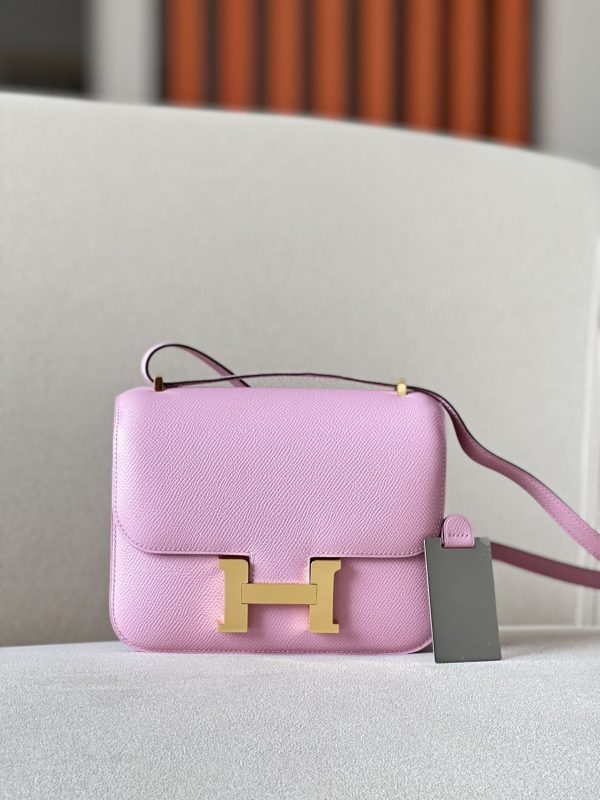 Constance 19 Epsom Mauve Sylvestre(X9) Gold Hardware