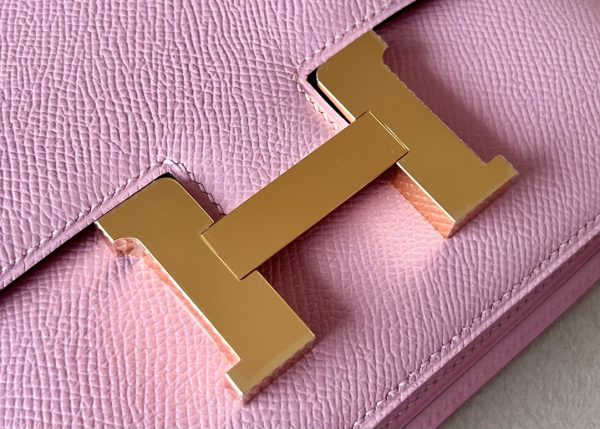 Constance 19 Epsom Mauve Sylvestre(X9) Gold Hardware - Image 7