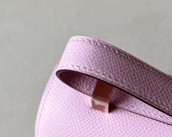 Constance 19 Epsom Mauve Sylvestre(X9) Rose Gold Hardware - Image 8