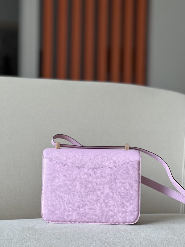 Constance 19 Epsom Mauve Sylvestre(X9) Rose Gold Hardware - Image 2