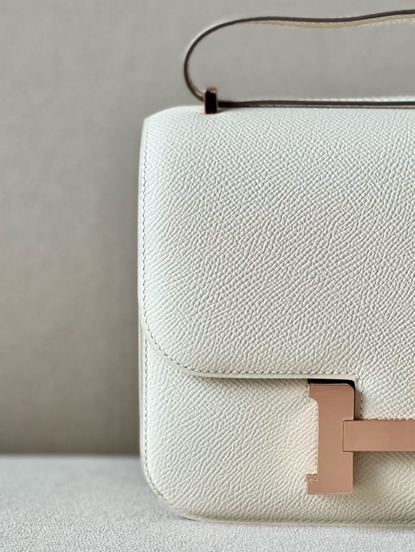 Constance 19 Epsom Craie (10) Rose Gold Hardware - Image 9
