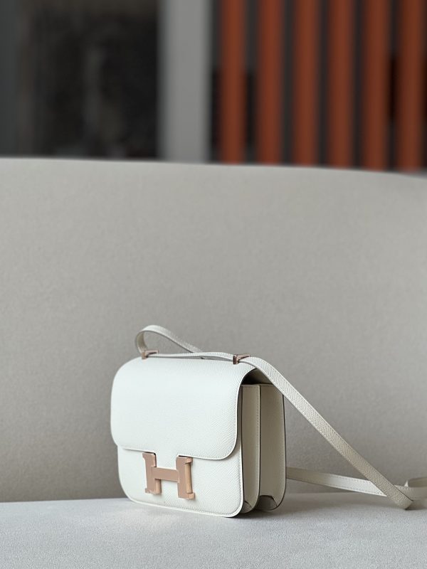 Constance 19 Epsom Craie (10) Rose Gold Hardware - Image 3