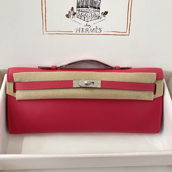 Kelly Cut 31 Epsom Rose Extreme  (I6) Palladium Hardware