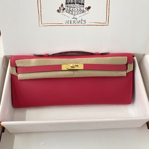 Kelly Cut 31 Epsom Rose Extreme  (I6) Gold Hardware