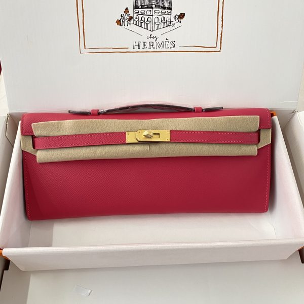Kelly Cut 31 Epsom Rose Extreme  (I6) Gold Hardware