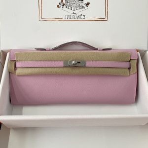 Kelly Cut 31 Epsom Mauve Sylvestre  (X9) Palladium Hardware