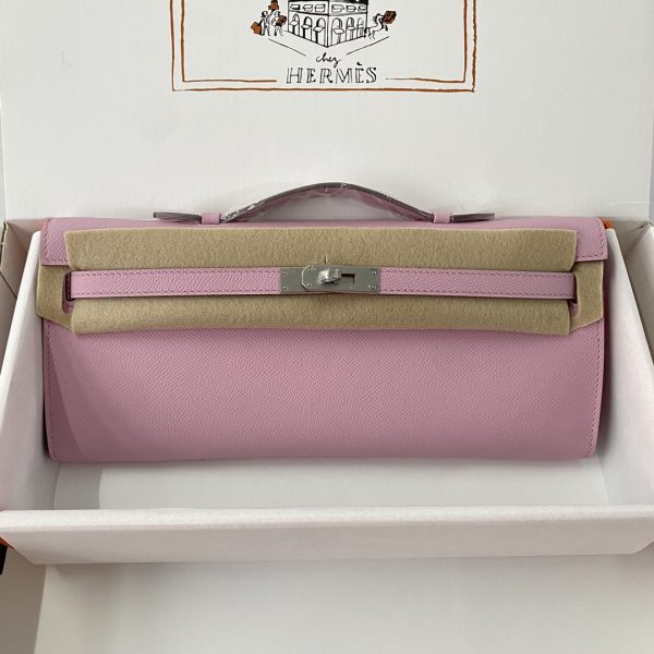 Kelly Cut 31 Epsom Mauve Sylvestre  (X9) Palladium Hardware