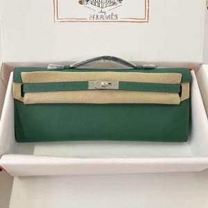 Kelly Cut 31 Epsom Malachite  (Z6) Palladium Hardware