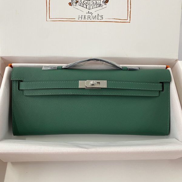 Kelly Cut 31 Epsom Malachite  (Z6) Palladium Hardware - Image 2