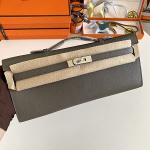 Kelly Cut 31 Epsom Etain  (8F) Palladium Hardware