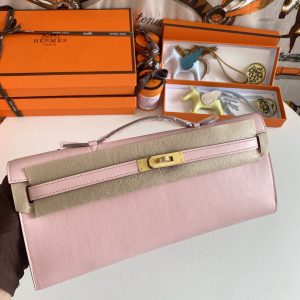 Kelly Cut 31 Swift Rose Sakura (3Q) Gold Hardware