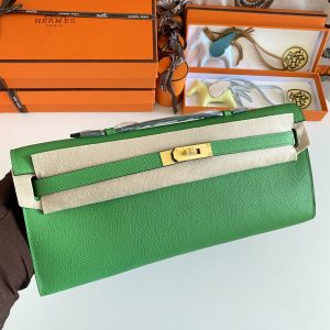Kelly Cut 31 Epsom bambou (1K) Gold Hardware