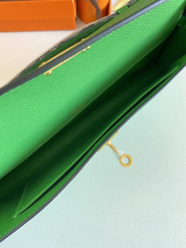 Kelly Cut 31 Epsom bambou (1K) Gold Hardware - Image 4
