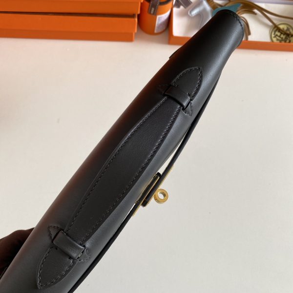 Kelly Cut 31 Swift Nior  (89) Gold Hardware - Image 3