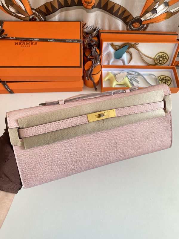 Kelly Cut 31 Epsom Rose Sakura (3Q) Gold Hardware