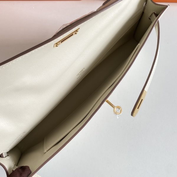 Kelly Cut 31 Swift Craie (10) Gold Hardware - Image 3