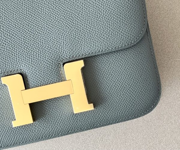 Constance 19 Epsom Vert Amande(63) Gold Hardware - Image 7