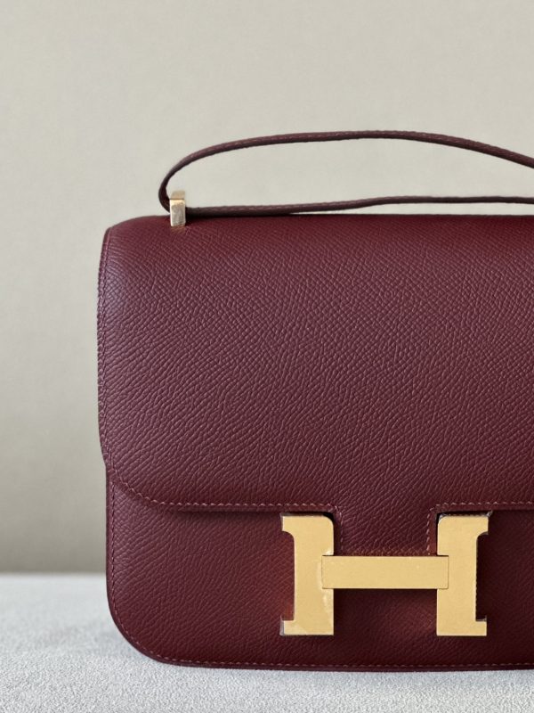 Constance 19 Epsom Rouge H(55) Gold Hardware - Image 9