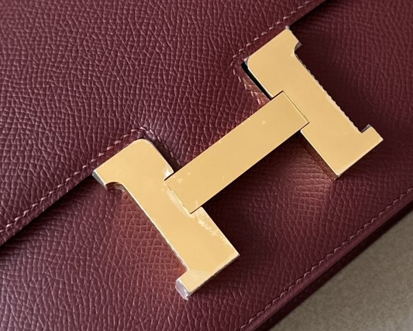 Constance 19 Epsom Rouge H(55) Gold Hardware - Image 6