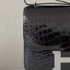 Constance 19 Shiny Alligator Nior  (89) Gold Hardware - Image 11