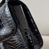 Constance 19 Shiny Alligator Nior  (89) Gold Hardware - Image 9
