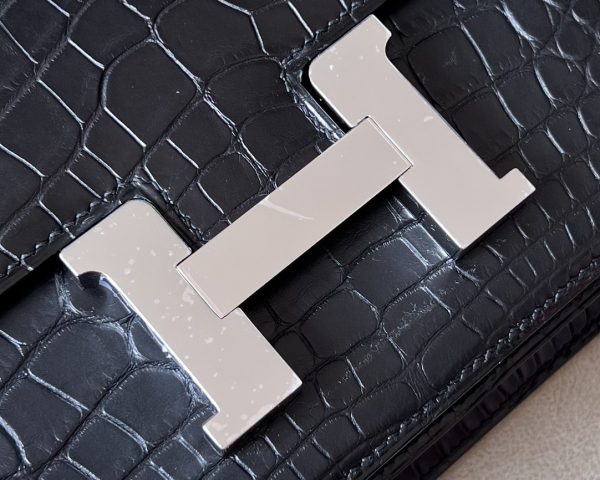 Constance 19 Matte Alligator Nior  (89) Palladium Hardware - Image 9
