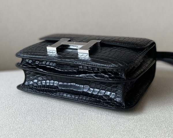 Constance 19 Matte Alligator Nior  (89) Palladium Hardware - Image 6