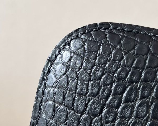 Constance 19 Matte Alligator Nior  (89) Gold Hardware - Image 9