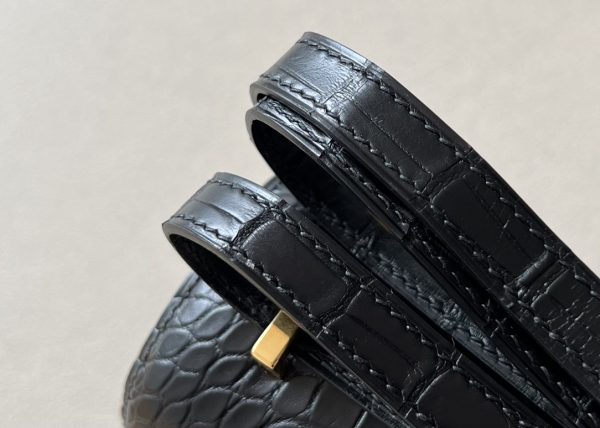 Constance 19 Matte Alligator Nior  (89) Gold Hardware - Image 5