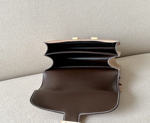 Constance 19 Lizard Beige Sable(1I) And Ficelle (17) Palladium Hardware - Image 9