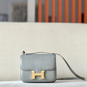 Constance 19 Lizard Etain(8F) Gold Hardware