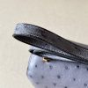 Constance 19 Ostrich Gris Agate (82) Gold Hardware - Image 11