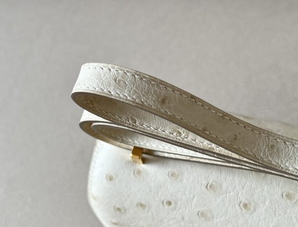 Constance 19 Ostrich Parchemin (3C) Gold Hardware - Image 11
